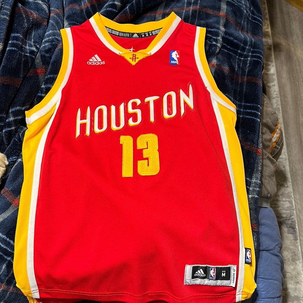 James Harden Rockets jersey, City edition.